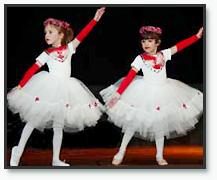 2 baby ballerinas